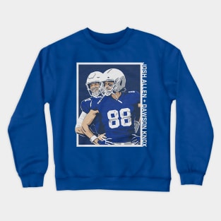 Josh Allen & Dawson Knox Guys Being Dudes Crewneck Sweatshirt